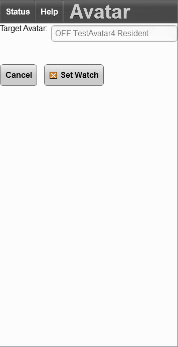 Windows client (AvatarWatch)